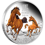 2026 Year of the Horse Lunar Series III 1oz Silver Proof Coloured Coin