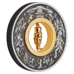 2024 The Christmas Nutcracker 2oz Silver Antiqued Coloured Coin