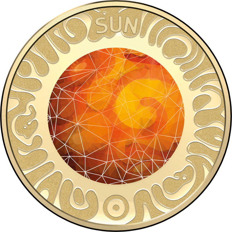 2017 Australia Planetary 10-Coin Complete Collection with Mars $2 Coin