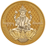 2024 Happy Diwali 1oz Silver Gilded Medallion