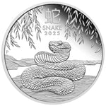 2025 Australian Lunar Series Year of the Snake 1/2oz Silver Proof Coin