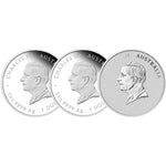 2025 Australian Lunar Series Year of the Snake 1oz Silver Trio