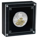 2025 Australian Lunar Series Year of the Snake 1oz Silver Gilded Coin