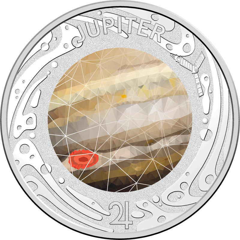 2017 Australia Planetary 10-Coin Complete Collection with Mars $2 Coin