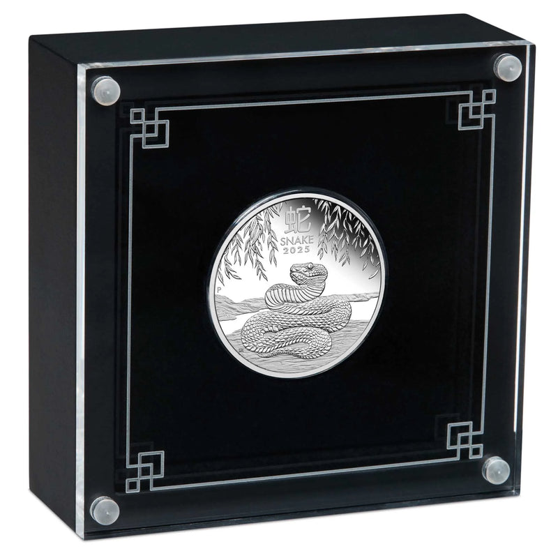 2025 Australian Lunar Series Year of the Snake 1/2oz Silver Proof Coin