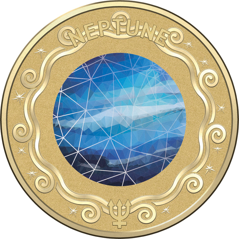 2017 Australia Planetary 10-Coin Complete Collection with Mars $2 Coin