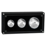 2025 Australian Lunar Series Year of the Snake Silver Proof Three-Coin Set