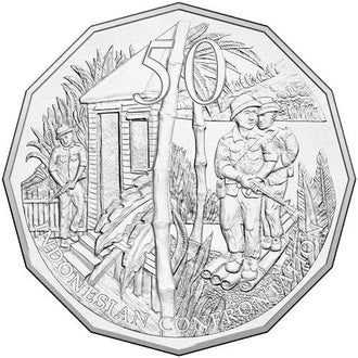 2016 50c Australia At War Uncirculated Coin - Indonesian Confrontation