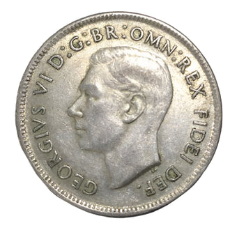 1951 Australian Silver One Florin Coin