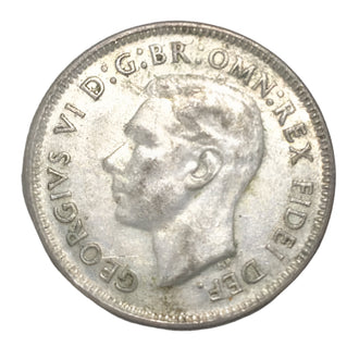 1952 Australian Silver One Shilling Coin