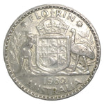 1962 Australian Silver One Florin Coin