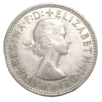 1962 Australian Silver One Shilling Coin