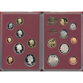 1989 Australian 8-Coin Proof Set