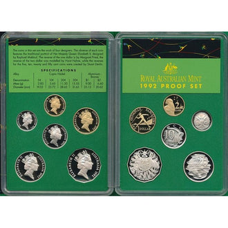 1992 Australian 6-Coin Proof Set