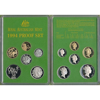 1994 Australian 6-Coin Proof Set