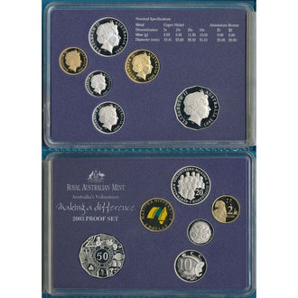2003 Australian 6-Coin Proof Set