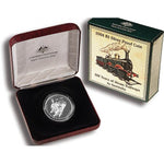 2004 Australian 150 years of Steam Railway 1oz Silver Proof Coin
