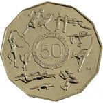 2005 Australian Secondary Student Design 50c Uncirculated coin