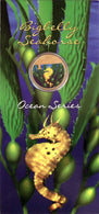 2007 $1 Australian Coloured Ocean Series Uncirculated Coin - Bigbelly Seahorse
