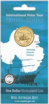 2007 $1 International Polar Year Uncirculated Coin