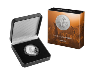 2011 Australian Allied Rock Wallaby 1oz Silver Proof Coin