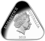 2013 Australia 25th Anniversary of the Parliament House Triangle Silver Coin
