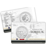 2015 50c Australia At War Uncirculated Coin - Tobruk