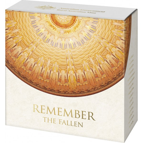 2016 Australia Remember the Fallen Triangular $5 Proof Silver Coin