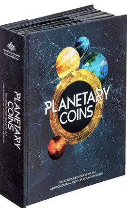 2017 Australia Planetary 10-Coin Complete Collection with Mars $2 Coin
