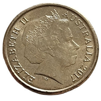 2017 $2 Remembrance Day Rosemary Coloured Circulated Coin