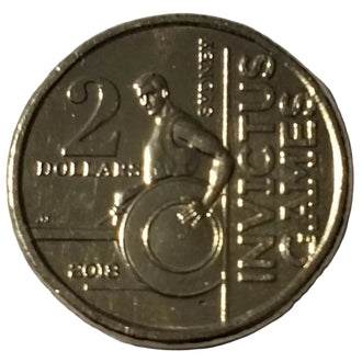 2018 $2 Invictus Games Circulated Coin