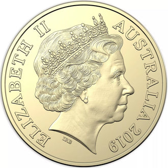 2019 $2 Mr Squiggle Coloured Circulated Coin - Gus