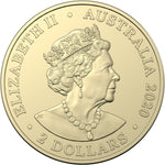 2020 $2 Australia Firefighters Coloured Circulated Coin