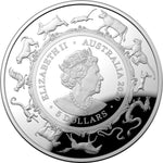 2020 Year of the Rat 1oz Silver Domed Proof Coin