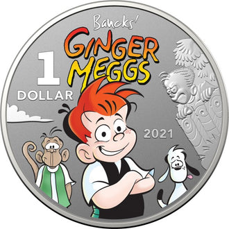 2021 Centenary of Ginger Meggs - Two Coin Silver Set