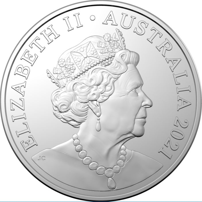 2021 20c 35th Anniversary of Animalia Coloured Uncirculated Coin