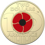2018 $2 Remembrance Day 100 Years of Armistice Coloured Circulation Coin