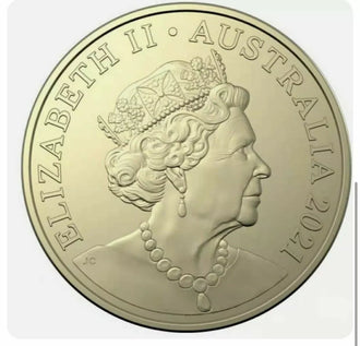 2021 $2 Australian Wiggles Coloured Circulated Coin - Wags the Dog