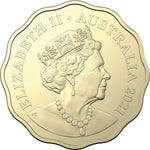 2021 30 Years of the Wiggles 2-Coin Coloured Set