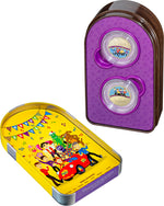 2021 30 Years of the Wiggles 2-Coin Coloured Set