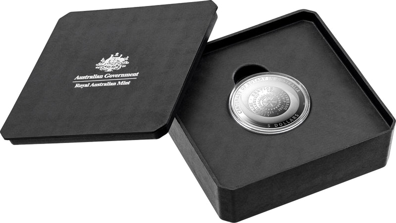 2021 Centenary of Rotary $5 Silver Proof Coin