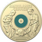 2021 $2 Australian Ambulance Services Coloured Circulated Coin