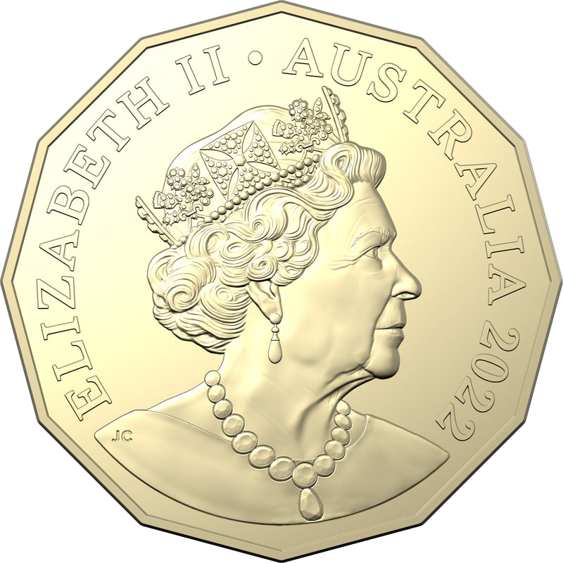 2022 50c Australian Henry Lawson -The Loaded Dog