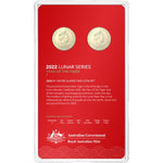 2022 $1 Lunar Year of the Tiger 2-Coin Uncirculated Coin