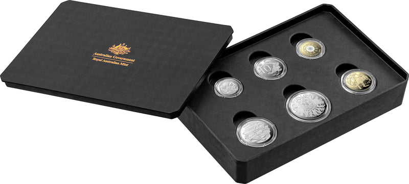 2023 Australian 100 YEARS OF VEGEMITE 6-Coin Poof Set