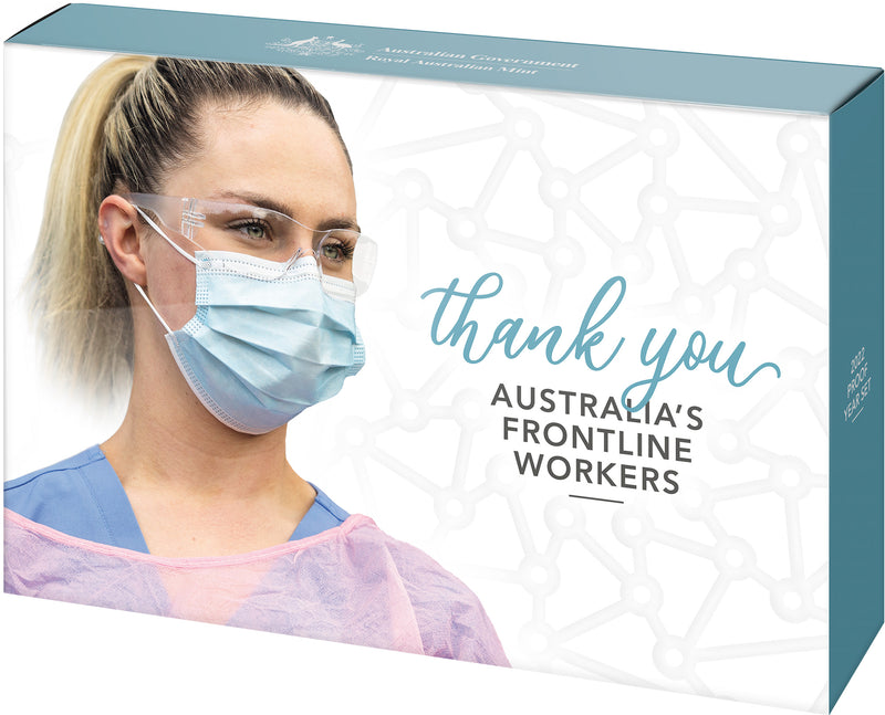 2022 Australian 6-Coin Proof Set - Front Line Workers