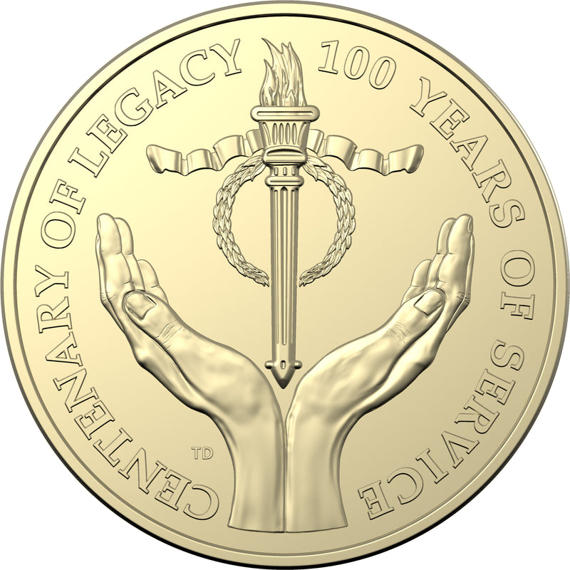 2023 $1 Centenary of Legacy Uncirculated Coin