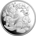 2024 Australian Baby Toy kangaroo 1oz Silver Proof Coin