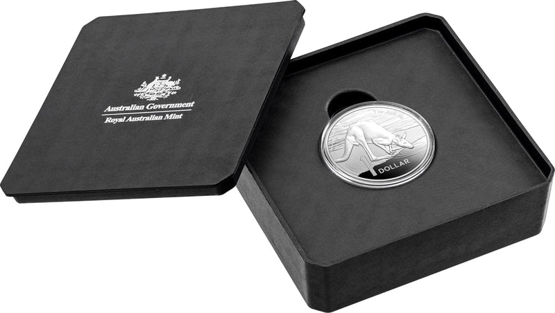 2024 Australian 1 oz Silver Proof Coin Kangaroo Series Desert Life