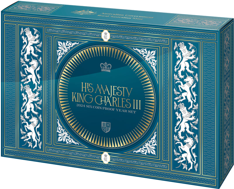 2024 Australian 6-Coin First Proof Year Set HM King Charles III Effigy